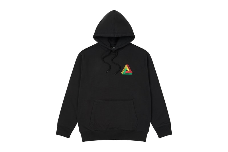 palace skateboards logo hoodies holiday drop 6 black