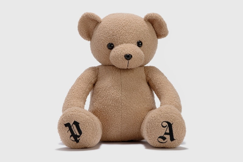 palm angels teddy bear logo stuffed animals toys home decor front