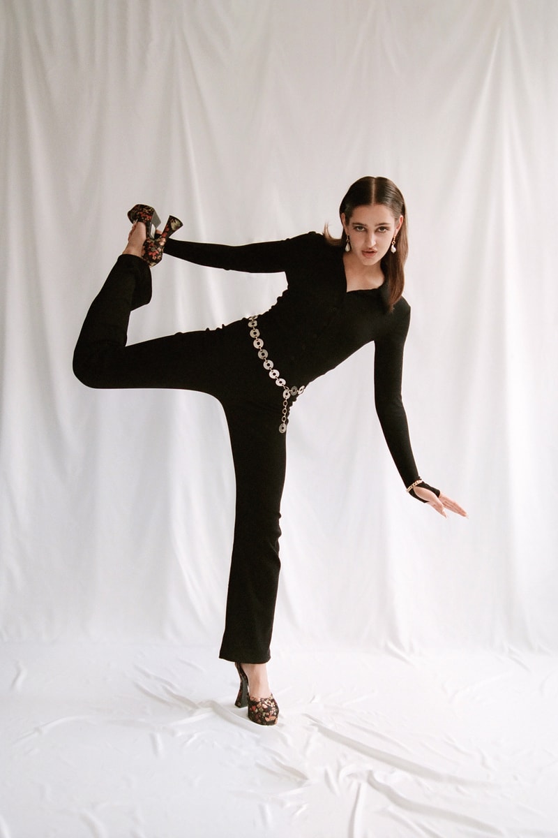 Peachy Den June Jumpsuit Black London Indie Brand UK Loungewear Women
