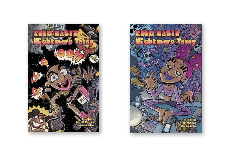 rico nasty nightmare vacay vacation comic book album pre order rapper 