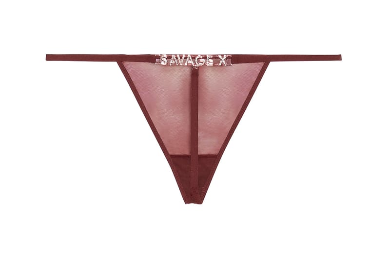 Savage X Satin Boxers in Red