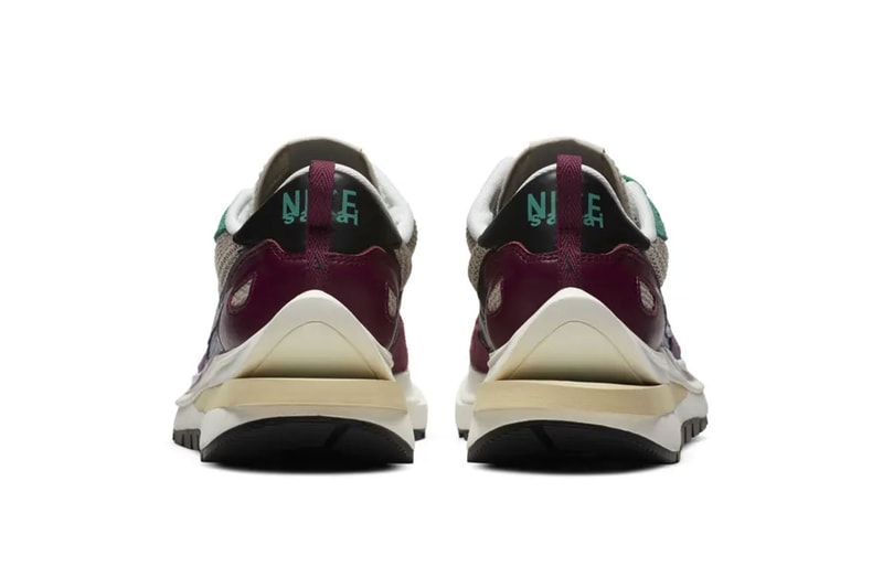 sacai nike vaporwaffle tour yellow green string black villain red official look price release date chitose abe