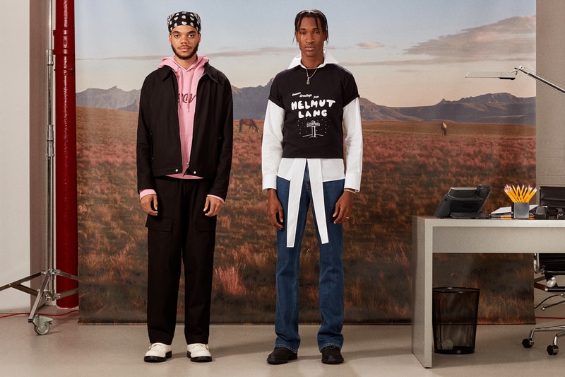 Saintwoods x Helmut Lang Collaboration Resort 2020 Collection Lookbook T-Shirt