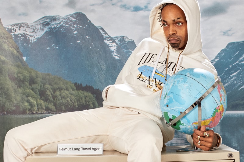 Saintwoods x Helmut Lang Collaboration Resort 2020 Collection Lookbook Hoodie