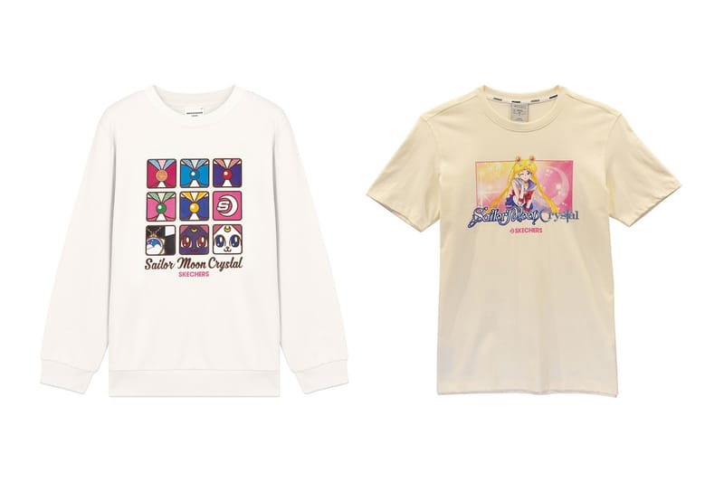 Skechers Drops 'Sailor Moon Crystal' Hoodie and T-Shirt Collection