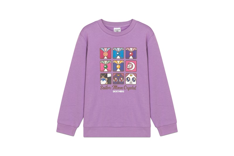 Skechers x Sailor Moon Crystal Collaboration Collection Hoodie T-Shirt
