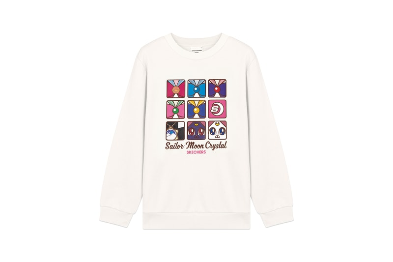Skechers x Sailor Moon Crystal Collaboration Collection Hoodie T-Shirt