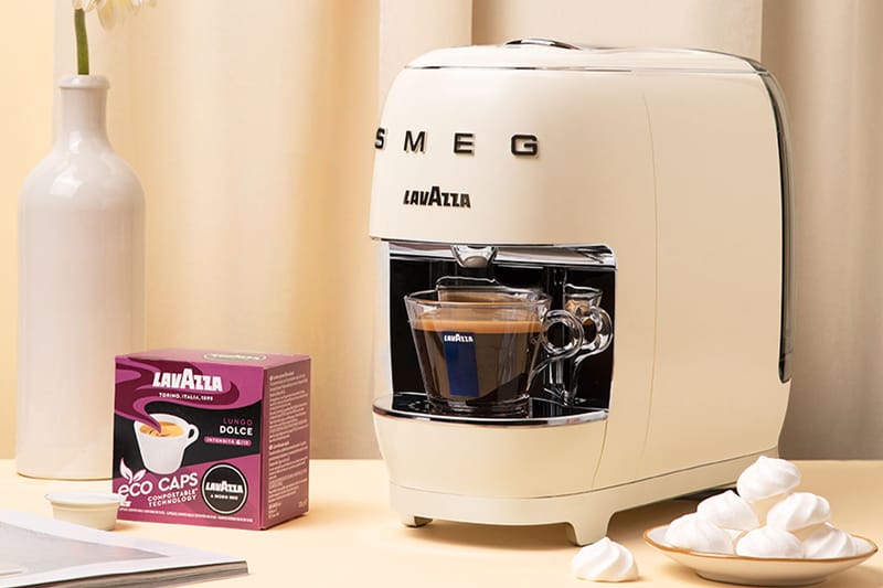 Brew Your Morning Espresso With Lavazza x Smeg’s Capsule Coffee Machine