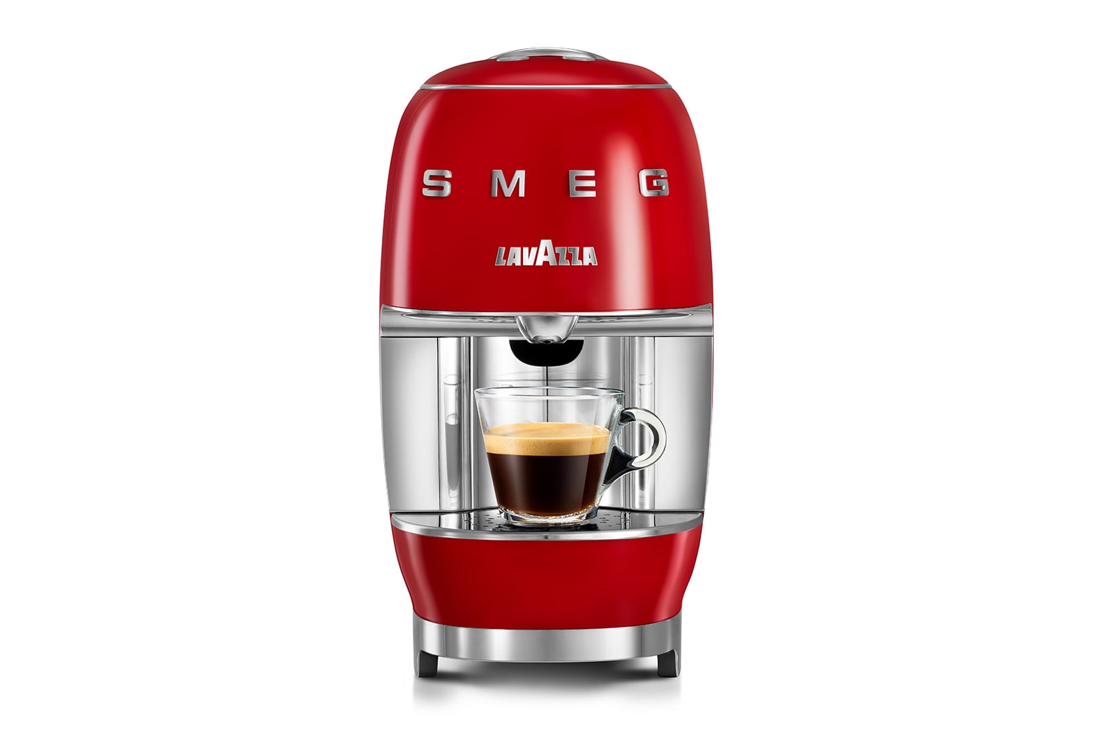a modo mio smeg lavazza coffee capsule pod espresso machine ivory black red price where to buy 