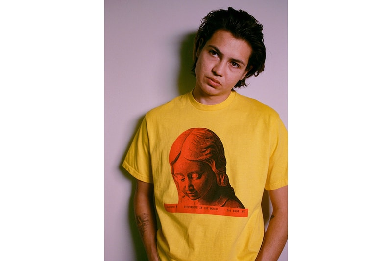 supreme new york graphic winter tees t shirts collection green red mariah carey