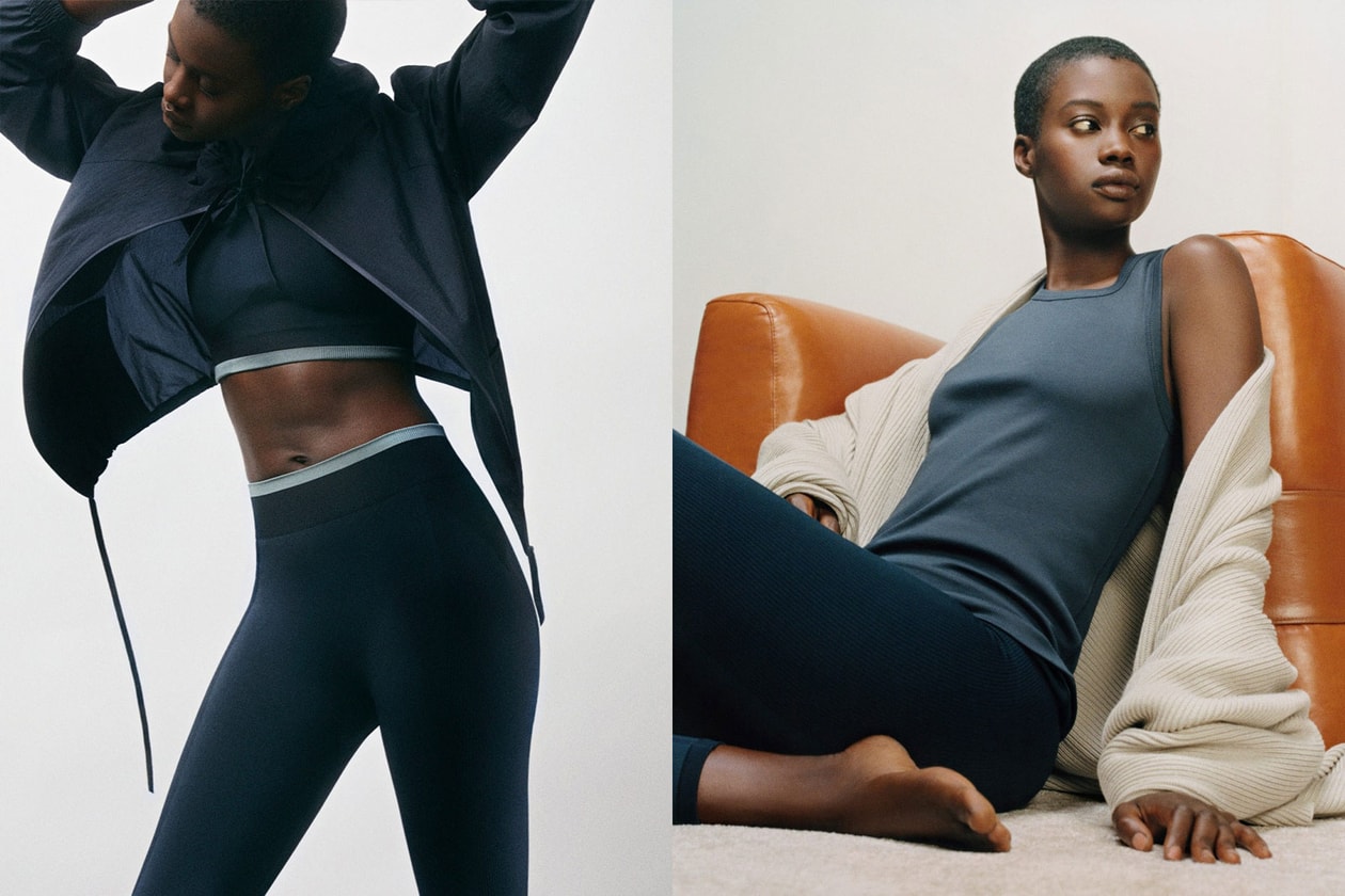 cos activewear sustainable eco-friendly athleisure leggings jackets running
