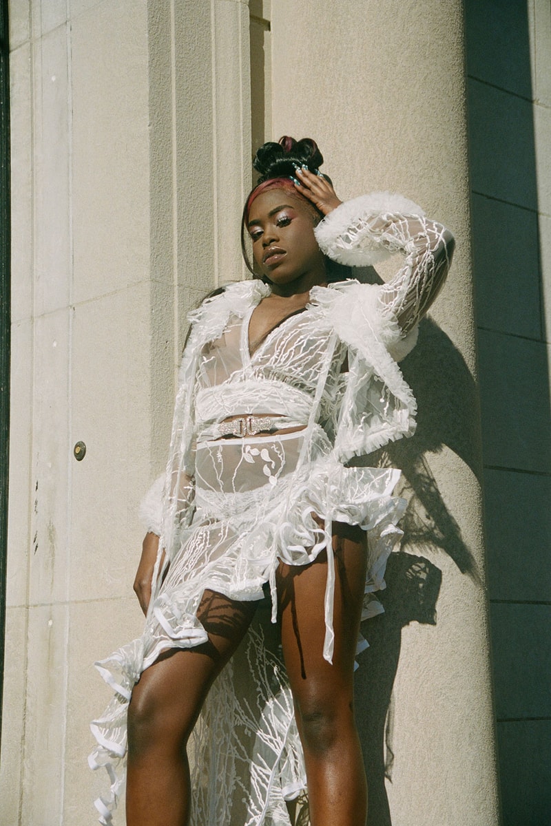 tia adeola spring summer 2021 collection black is beautiful fashion film lookbook dresses veil