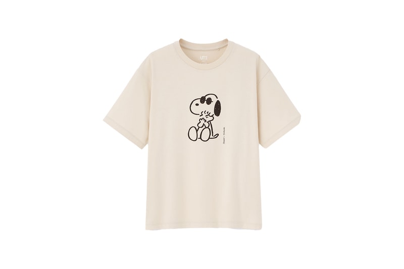 uniqlo ut peanuts yu nagaba collaboration snoopy