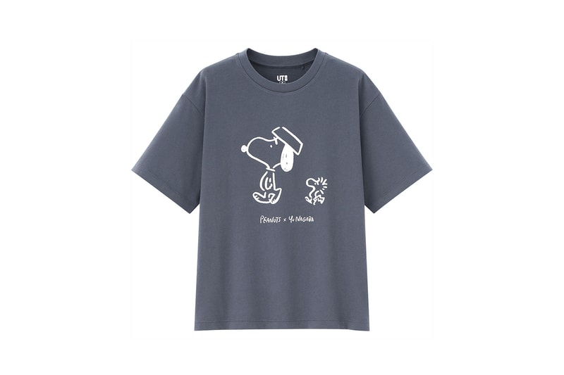 uniqlo ut peanuts yu nagaba collaboration snoopy