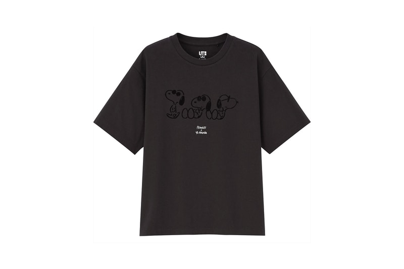 uniqlo ut peanuts yu nagaba collaboration snoopy