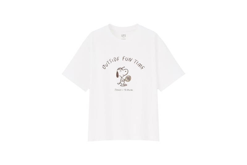 uniqlo ut peanuts yu nagaba collaboration snoopy