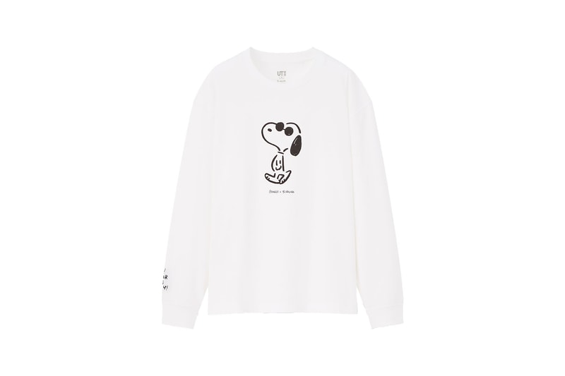 uniqlo ut peanuts yu nagaba collaboration snoopy