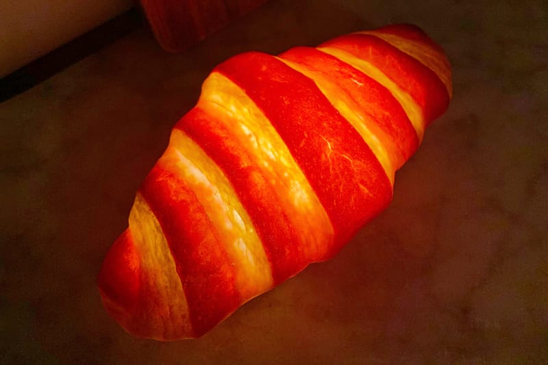 These Mini Croissant Lamps Are Made of Real Bread