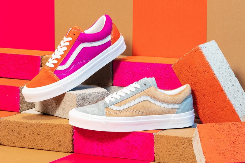Vans Old Skool 36 DX Lux Color Block Pony Hair Pack Anaheim Factory