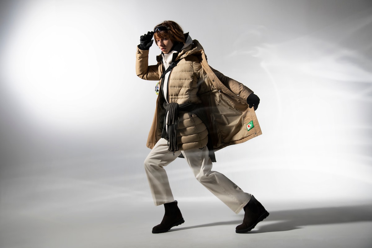 woolrich parka line women luxe eco innovation tech photoshoot hypebeast fashion apparel