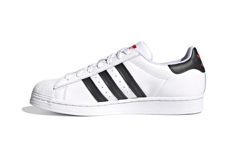 adidas Originals Superstar Valentine's Day White Red Black
