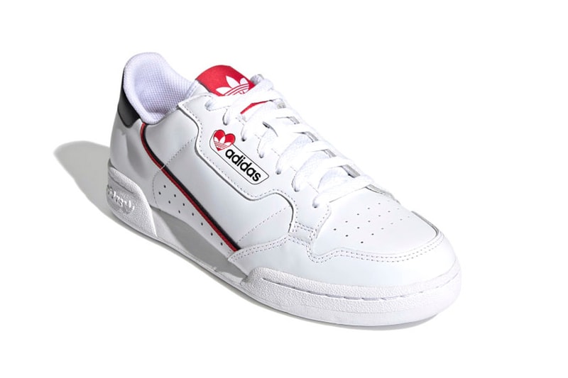 adidas Originals Superstar Valentine's Day White Red Black