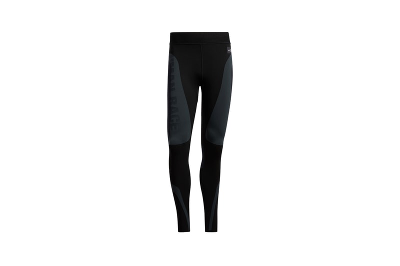 adidas pharrell williams pw primeknit fine collaboration activewear mens black leggings