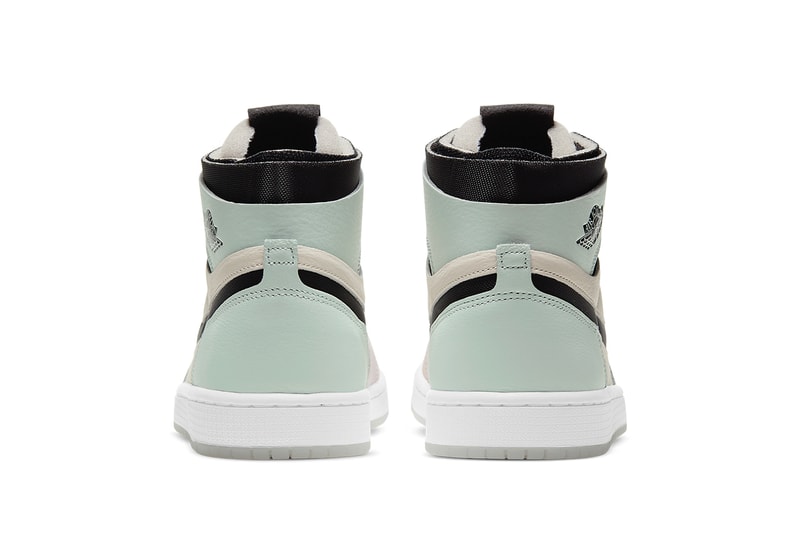 nike air jordan 1 aj1 high cmft easter pastel pink purple green sneakers back heel