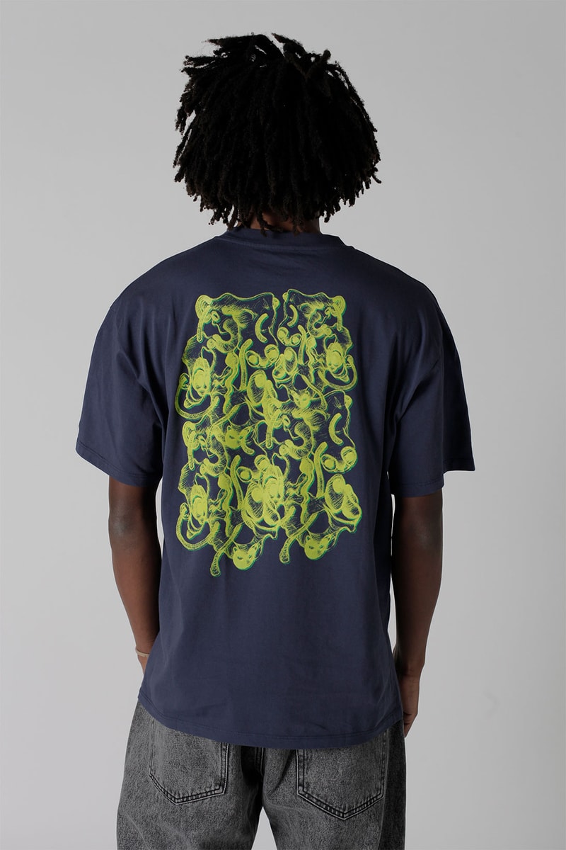 aries spring summer ss21 collection lookbook logo t-shirt back