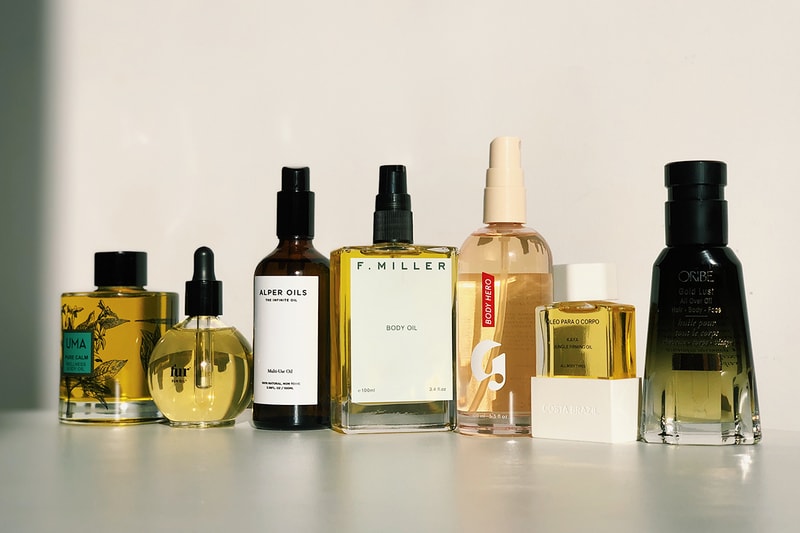 Body Oils Skincare Body Care Products Glossier Hero Mist Costa Brazil Oribe F. Miller Alper Fur UMA Beauty Skin
