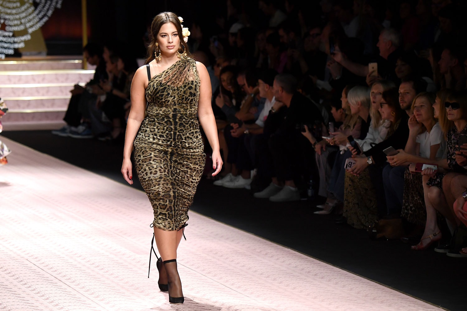 plus size model runway show fashion black women body positivity representation diversity 