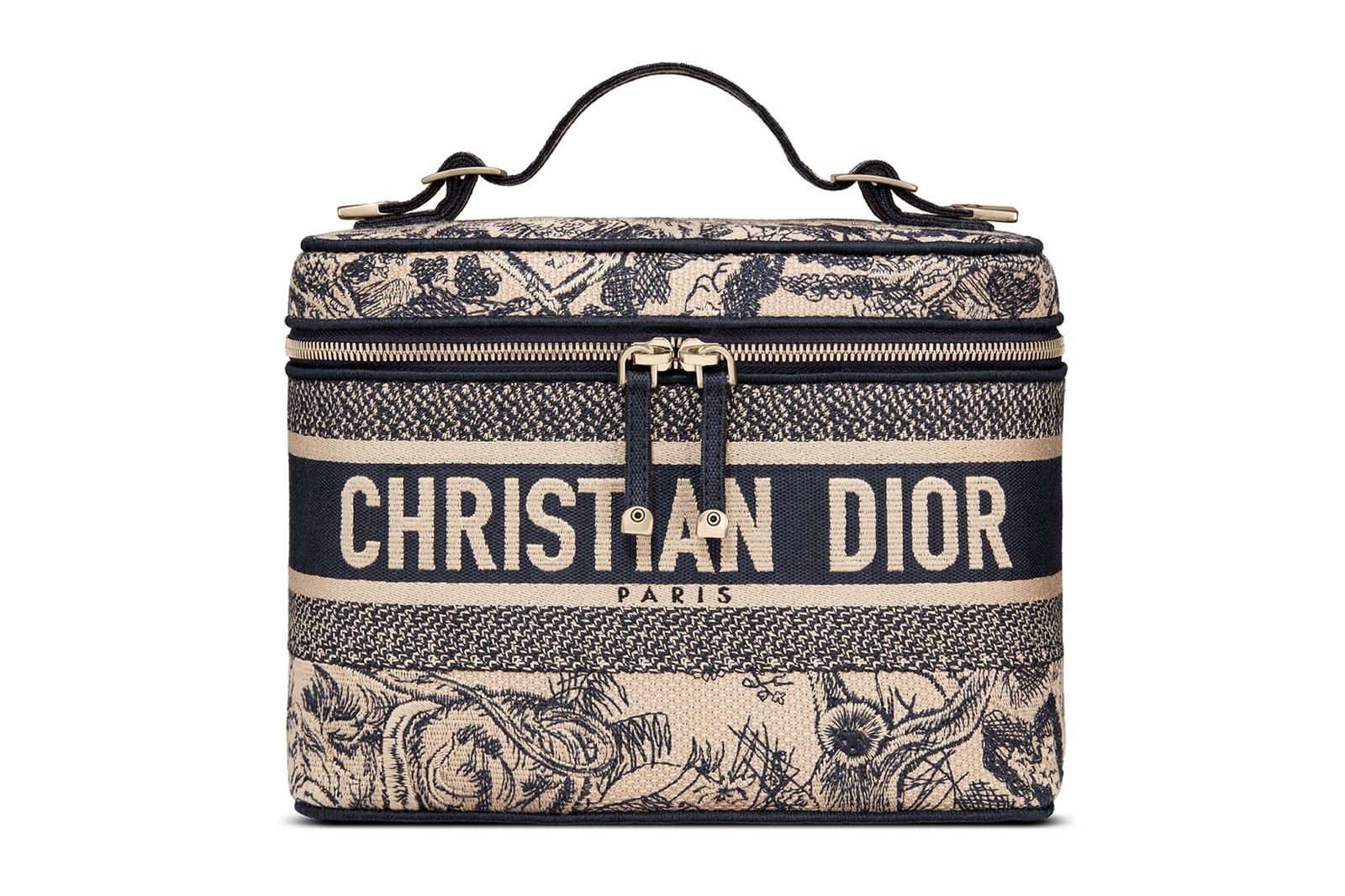 dior makeup vanity cases bags cruise 2021 collection oblique cannage toile de jouy