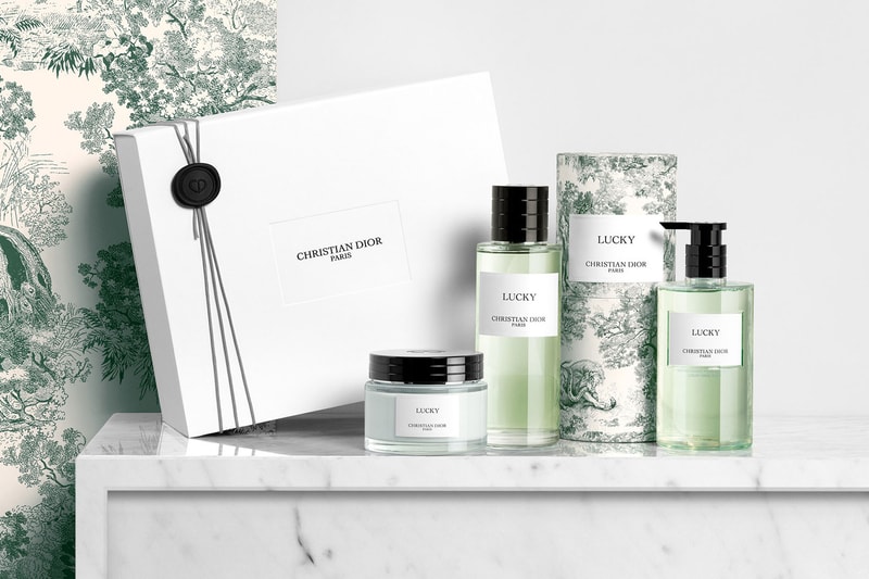 christian dior beauty perfumes fragrances toile de jouy limited edition lucky green box cream