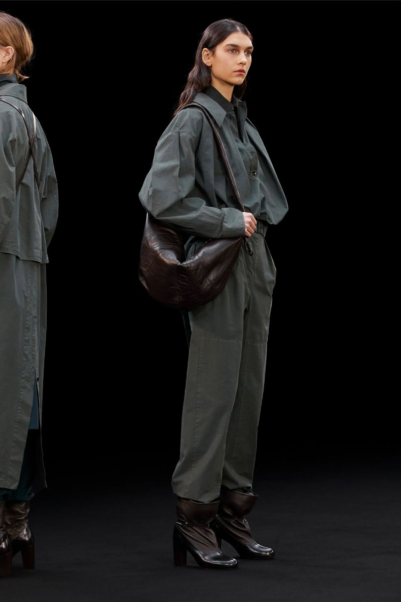 lemaire fall winter collection lookbook flaneur coats layered outfits oversized blazers christophe sarah linh tran 