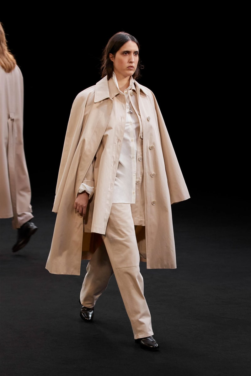 lemaire fall winter collection lookbook flaneur coats layered outfits oversized blazers christophe sarah linh tran 