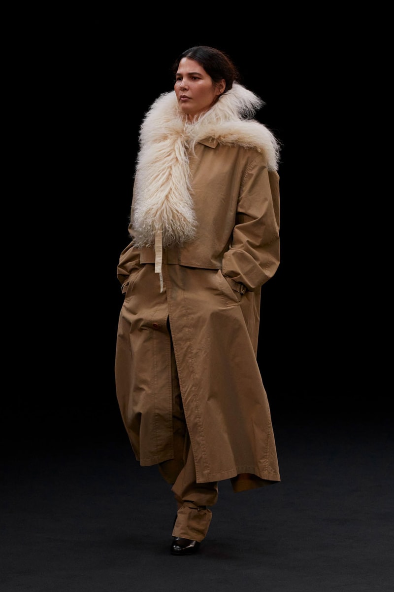 lemaire fall winter collection lookbook flaneur coats layered outfits oversized blazers christophe sarah linh tran 