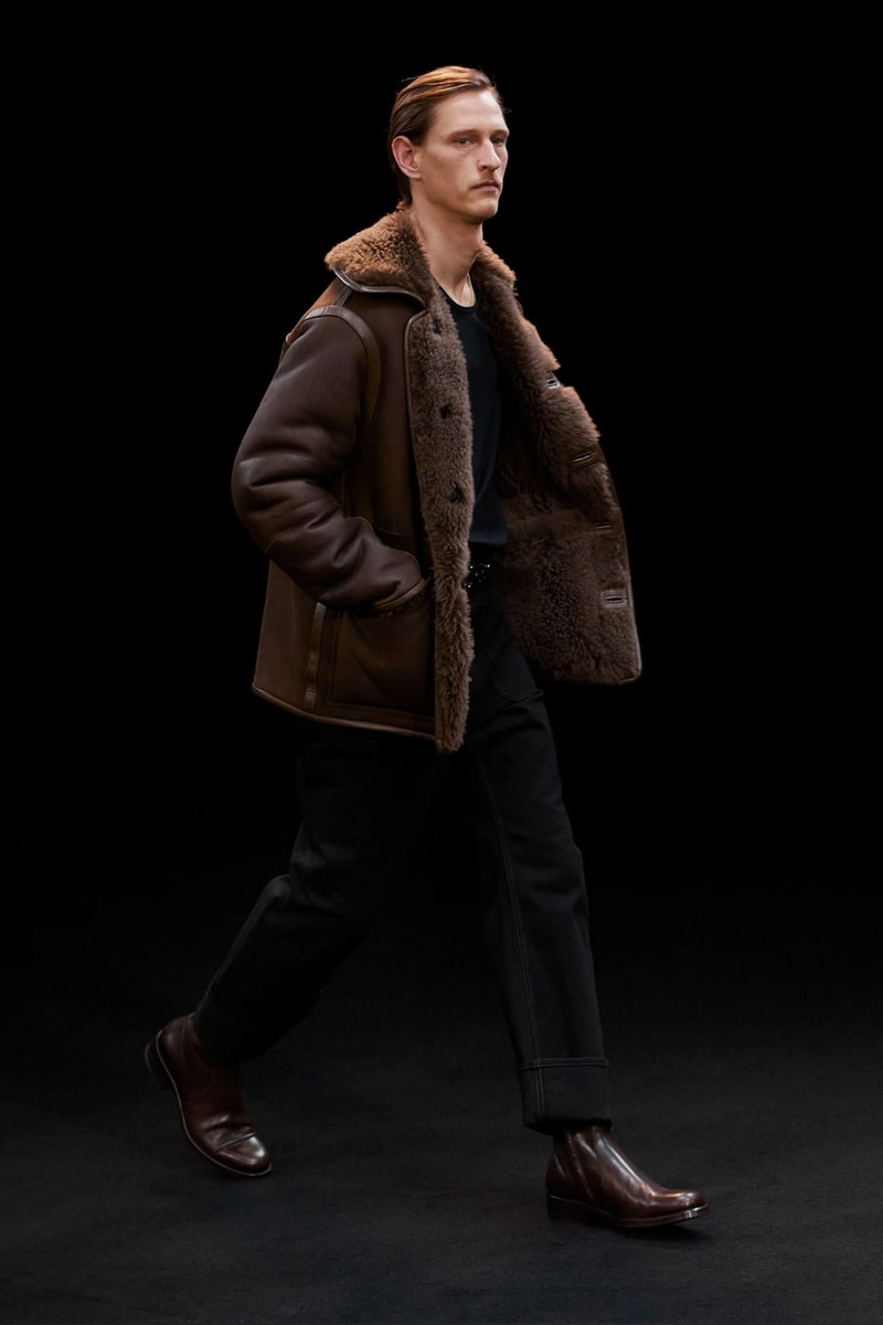 lemaire fall winter collection lookbook flaneur coats layered outfits oversized blazers christophe sarah linh tran 