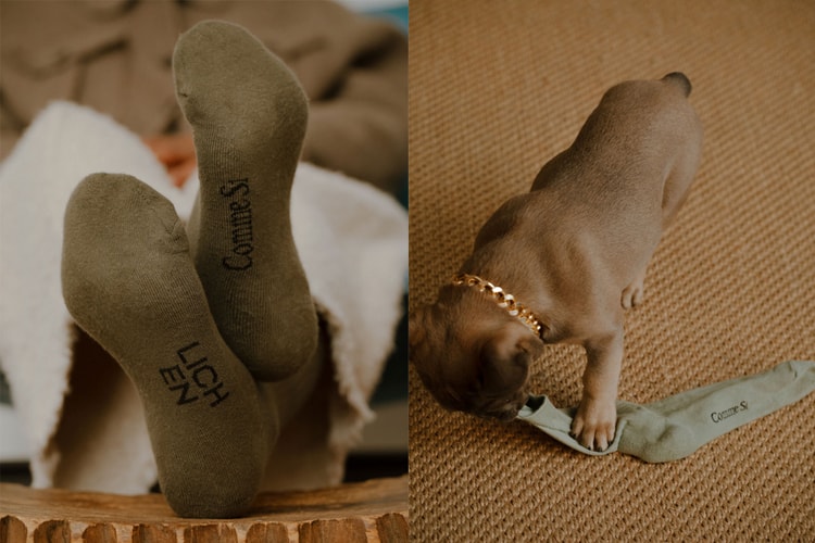 Comme Si and Lichen Launch Creative Project With Socks and Special-Edition Zine