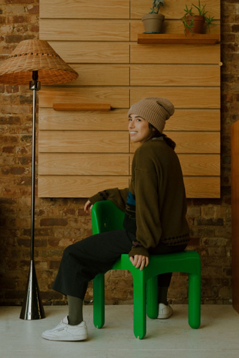 comme si lichen collaboration lookbook campaign nicole mclaughlin portrait