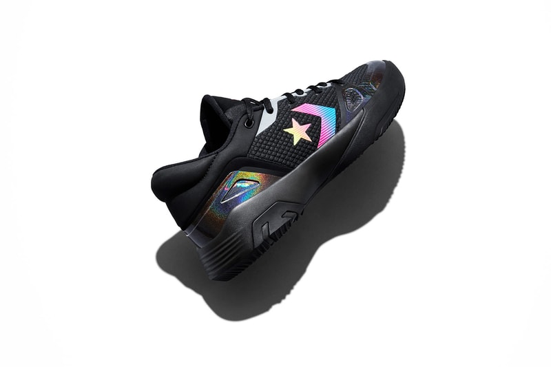 converse spring summer basketball collection high top lateral all star bb evo black pink yellow