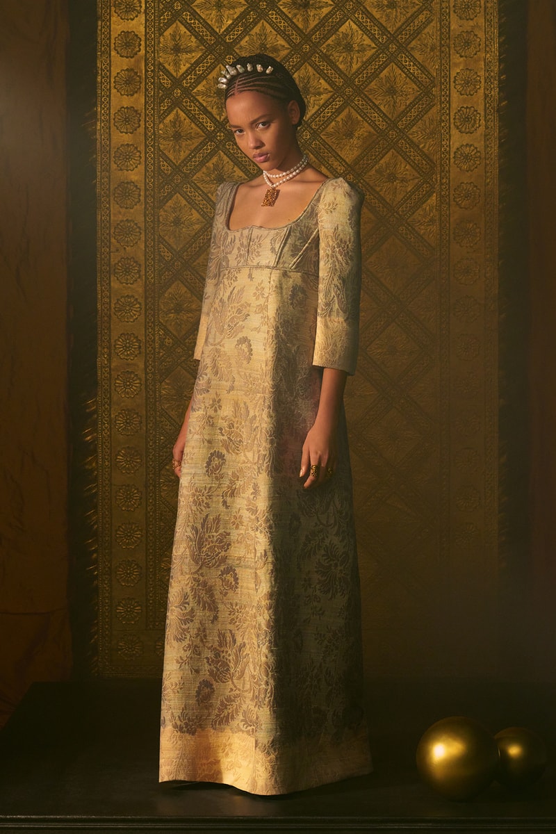 starry gold christian dior dress The Dior Gown is sleek, dramatic, and made to shine. , Available in gold or emerald which will you wear?, #ASHLEYlauren #LuxuryDresses #EveningGown #RedCarpetStyle #GownGoals #EveningFashion