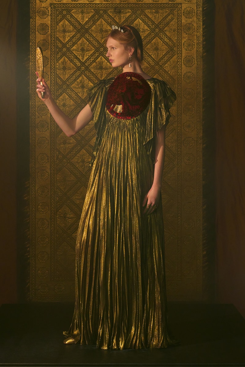 starry gold christian dior dress Christian Dior starry barbed wire gown