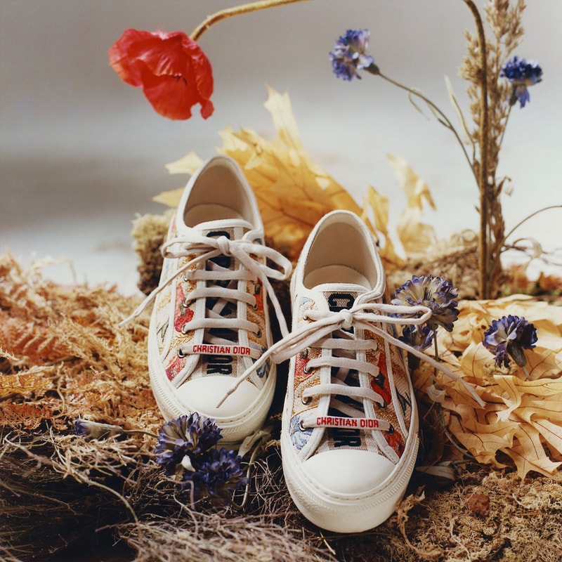 dior lunar chinese new year ox capsule collection flowers sneakers shoes