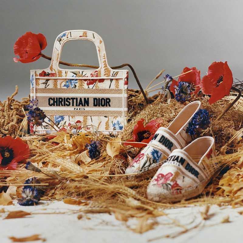 dior lunar chinese new year ox capsule collection flowers book tote handbag shoes