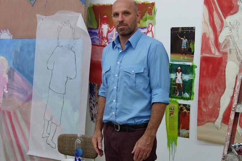 Dior Fall/Winter 2021 Men's Kim Jones Peter Doig Artist Collaboration Collection Show