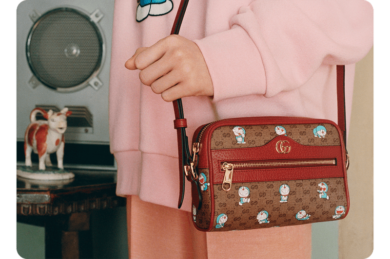 Doraemon x Gucci Collaboration Collection Lunar Chinese New Year Campaign Sneaker Phone Case