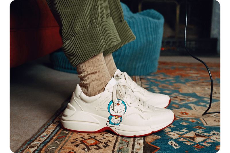 Doraemon x Gucci Collaboration Collection Lunar Chinese New Year Campaign Sneaker Phone Case