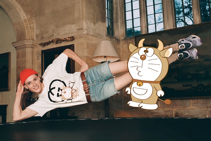 Doraemon x Gucci Collaboration Collection Lunar Chinese New Year Campaign Sneaker Phone Case