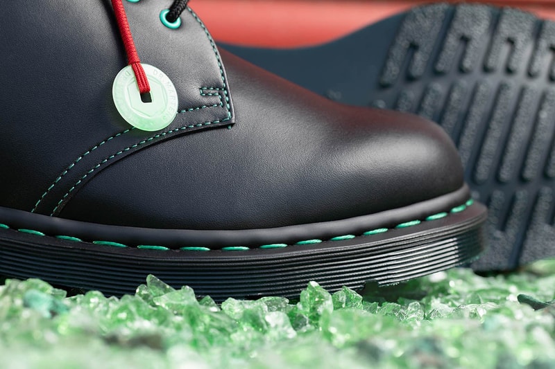 Dr. Martens Chinese Lunar New Year 1461 Jade Pendant Shoe