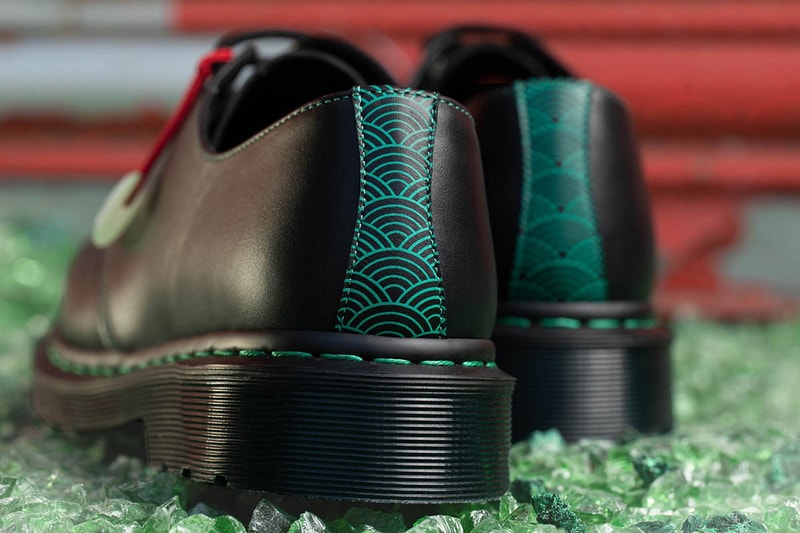 Dr. Martens Chinese Lunar New Year 1461 Jade Pendant Shoe